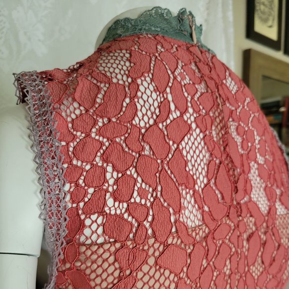 ALEXIS Vedette Colorblock A-Line Dress - Picture 6 of 8